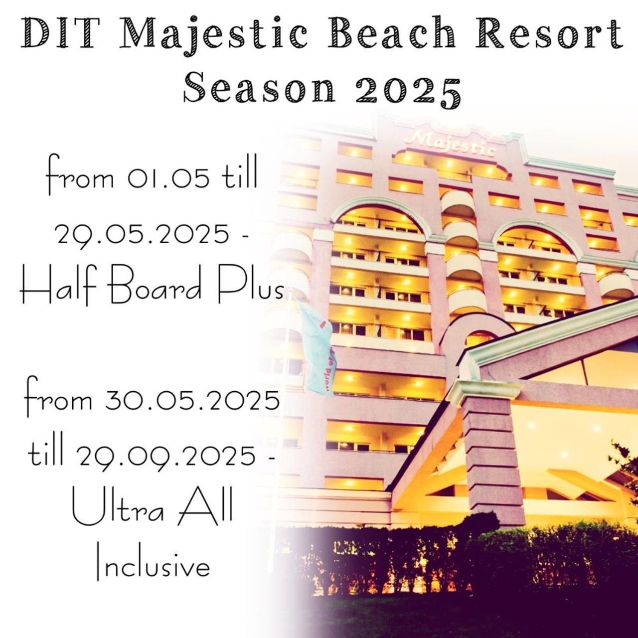 Dit Majestic Beach Resort Slantchev Briag Extérieur photo